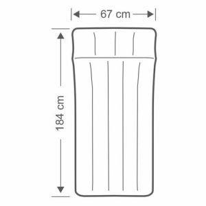 Intex Materasso Camping Laminato Cm 189x72x20 - 3