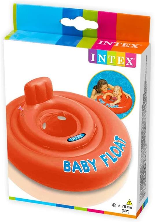 Intex- Salvagente Mutandina Fluo, Colore Arancione, 76 cm, 56588 - 3