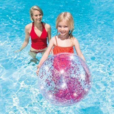 Intex 58070NP pallone da spiaggia Giallo Vinile 71 cm - 6