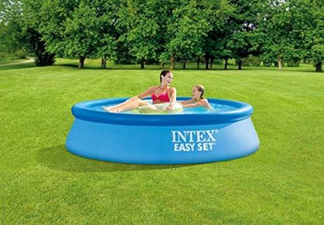 Piscina Fuoriterra Easy 28108np Intex Rotonda Cm 244 X 61 Con Pompa Filtro - 3