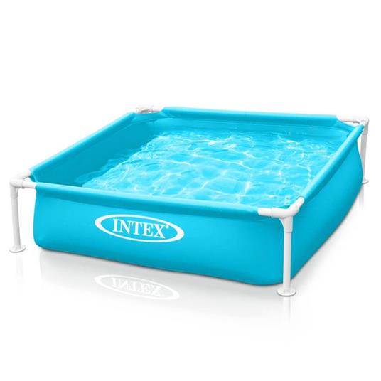 Intex Piscina quadrata per bambini colore: Azzurro 122 x 122 x 30 cm - 2