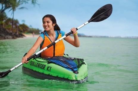 Canoa intex challenger K1 - 3