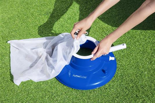 Kit pulizia piscina Aspirafoglie Aqua Suction 58657 - 3