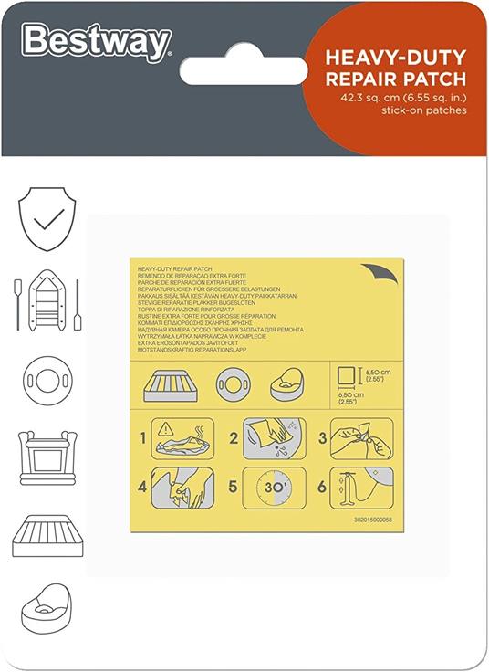 Kit ripara piscina Toppe Riparazione 62068 - 5