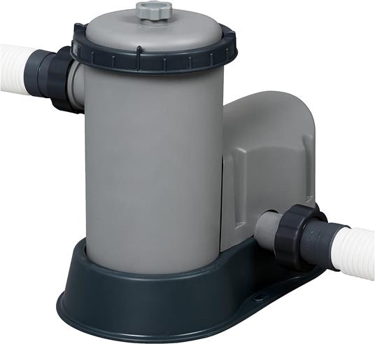 Piscina fuori terra rotonda Steel Pro MAX 488x122 cm effetto pietra (5619E) - 4