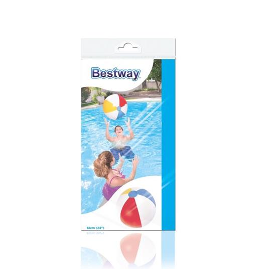 Bestway 31022 pallone da spiaggia Multicolore Vinile 61 cm - 4