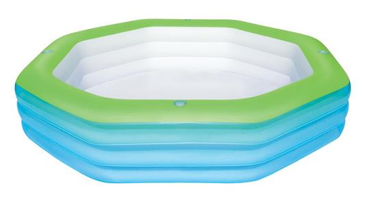 Bestway 54119 piscina fuori terra Piscina gonfiabile Piscina ottagonale 1030 L Blu, Verde