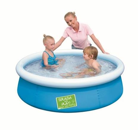Bestway Fast Set 57241 piscina fuori terra Piscina gonfiabile 477 L Blu, Verde, Arancione - 7