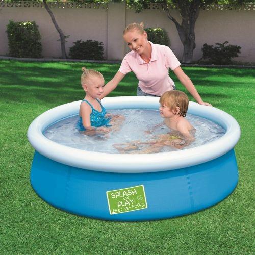 Bestway Fast Set 57241 piscina fuori terra Piscina gonfiabile 477 L Blu, Verde, Arancione - 9