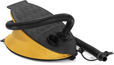 Bestway 62004 | Pompa A Piede, 28X19 cm, Volume 1.400 Cc, 3 Adattatori Per Valvola - 6