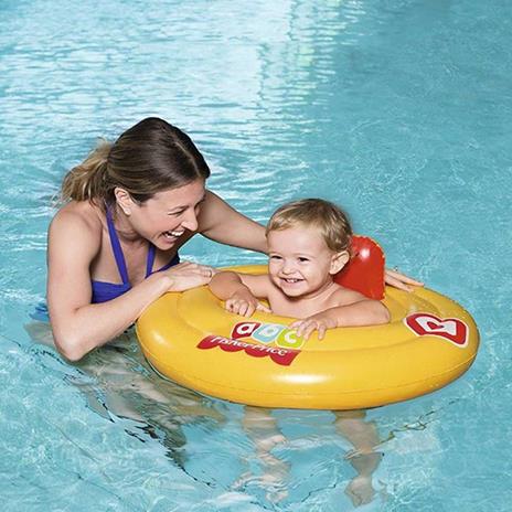 Salvagente Gonfiabile Con Mutandina Mutandina Fisher-Price Giallo Bestway 93518 - 3