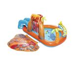 Piscina Play Center Vulcano 53069 giochi e scivolo 265x265x104cm