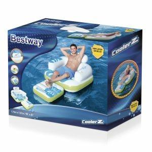 Poltrona Materassino 43128 Tiki Time Coolerz 175 x 107 cm con schienale - 12