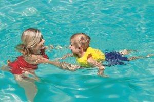 Bestway 32069 galleggiante per nuoto da bambini Gilet da nuoto Giallo - 4