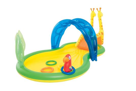 Bestway Piscina Zoo Interattiva Parco Giochi 338x167x129 cm 53060 - 4