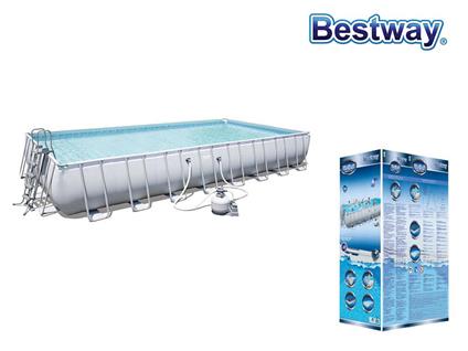 56623 Piscina Rettangolare 956X488X132cm