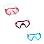 Bestway 22049 maschera per immersioni Bambini Policarbonato Blu, Rosso, Trasparente