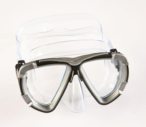 Bestway 22052 maschera per immersioni Policarbonato Nero, Blu, Rosso Adulti - 2