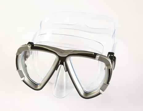 Bestway 22052 maschera per immersioni Policarbonato Nero, Blu, Rosso Adulti - 4