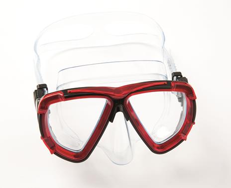 Bestway 22052 maschera per immersioni Policarbonato Nero, Blu, Rosso Adulti - 7