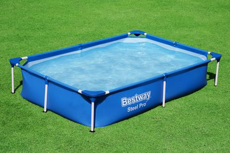 Bestway Steel Pro 56401 piscina fuori terra Piscina con bordi Piscina rettangolare 1200 L Blu - 3