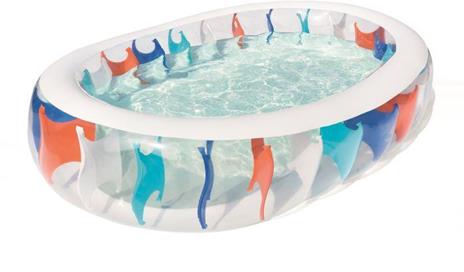 Bestway 54066 piscina fuori terra Piscina gonfiabile Piscina ovale 542 L Multicolore - 17