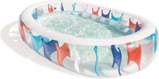 Bestway 54066 piscina fuori terra Piscina gonfiabile Piscina ovale 542 L Multicolore - 3