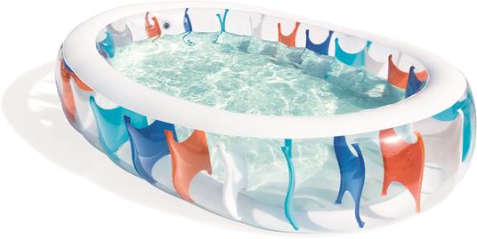 Bestway 54066 piscina fuori terra Piscina gonfiabile Piscina ovale 542 L Multicolore - 5