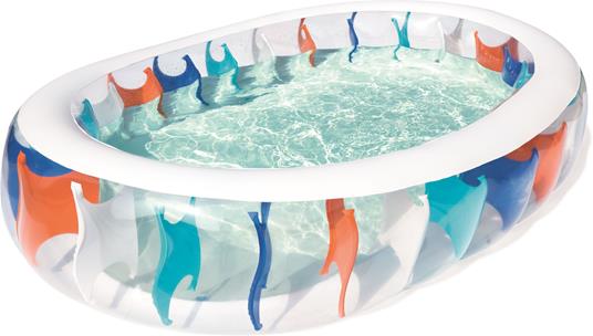 Bestway 54066 piscina fuori terra Piscina gonfiabile Piscina ovale 542 L Multicolore - 7