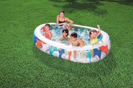 Bestway 54066 piscina fuori terra Piscina gonfiabile Piscina ovale 542 L Multicolore - 14