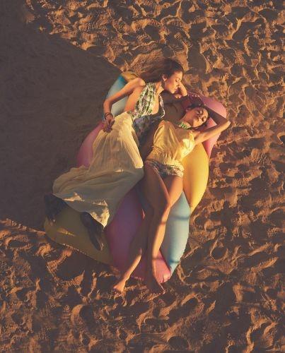 Bestway 43187 galleggiante da piscina e da spiaggia Blu Rosa Giallo Materassino galleggiante Vinile - 4