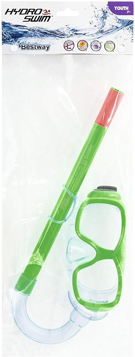 Maschera con boccaglio Freestyle Blu - BW24035 - 5