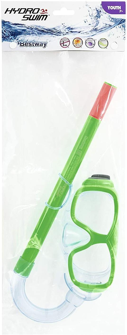 Maschera con boccaglio Freestyle Blu - BW24035 - 5