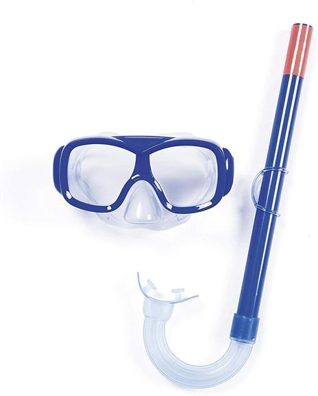 Maschera con boccaglio Freestyle Blu - BW24035 - 6