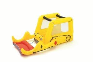 Parco Giochi Play Center Bulldozer Piscina Gioco Bambini con 25 palline 198x105 - 3
