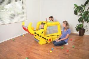 Parco Giochi Play Center Bulldozer Piscina Gioco Bambini con 25 palline 198x105 - 8