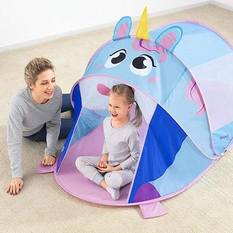 Bestway Tenda Capanna Pop Up da Gioco Unicorno Adventure Chasers Bambini - 2