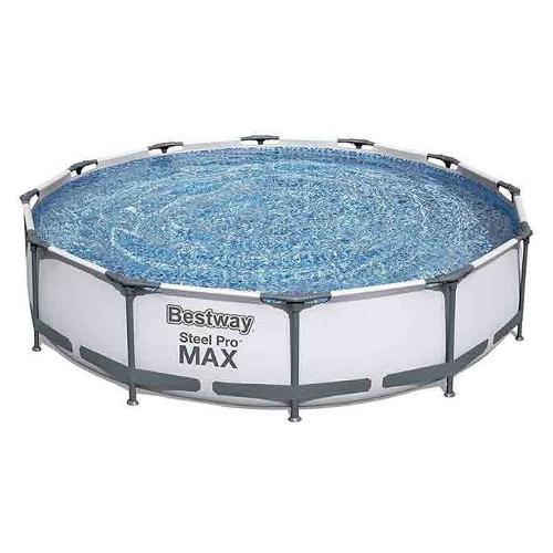 Piscina STEEL PRO MAX 366 x 76 cm Grigio 56416 3
