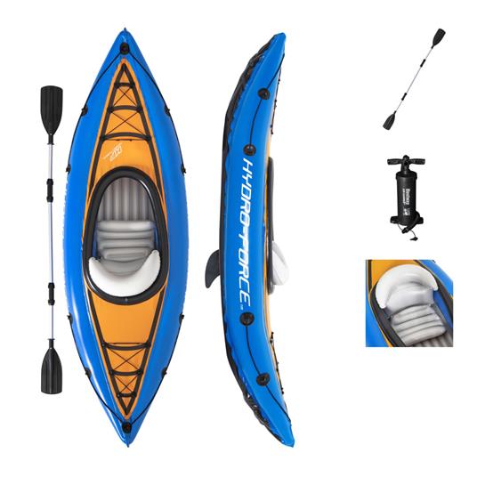Bestway Kayak Gonfiabile Hydro-Force per 1 Persona
