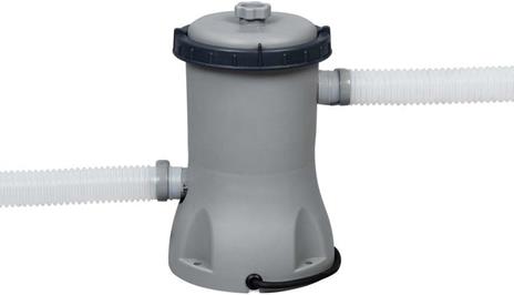Bestway Steel Pro 56595 piscina fuori terra Piscina con bordi Piscina rotonda 10220 L Blu, Grigio - 10