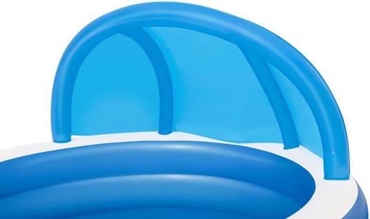 Bestway 54337 piscina fuori terra Piscina gonfiabile Piscina rotonda 850 L Blu, Bianco - 20