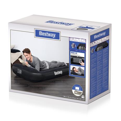 Bestway 67556 materasso ad aria Materasso singolo Grigio - 21