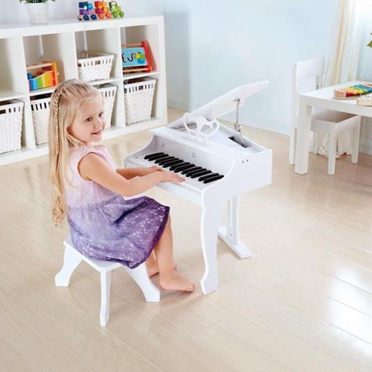 Pianoforte a coda deluxe bianco  Hape - 2