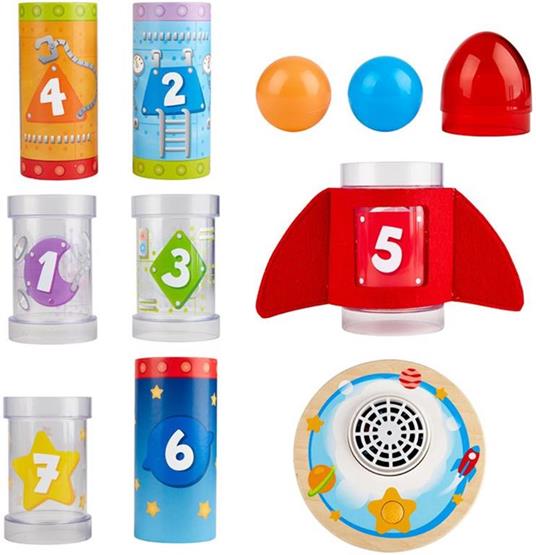 Hape Toys Rocket Ball Air Stacker - 4