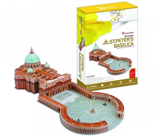 Puzzle 3D Basilica S.Pietro Mc092H