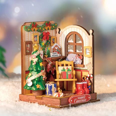 Christmas Fireplace - caminetto di Natale. Robotime - 2