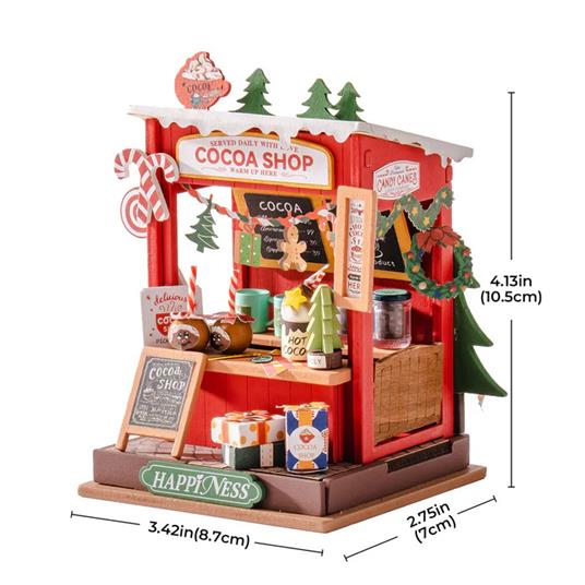 Cocoa Shop - Negozio di cioccolata. Robotime - 5