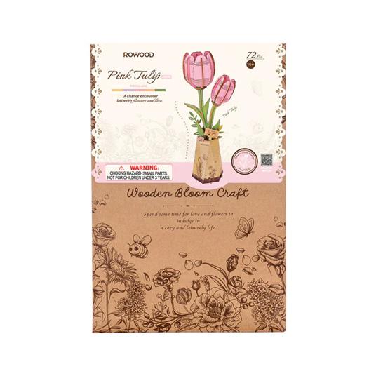 Pink Tulip -Tulipano rosa. Robotime - 7