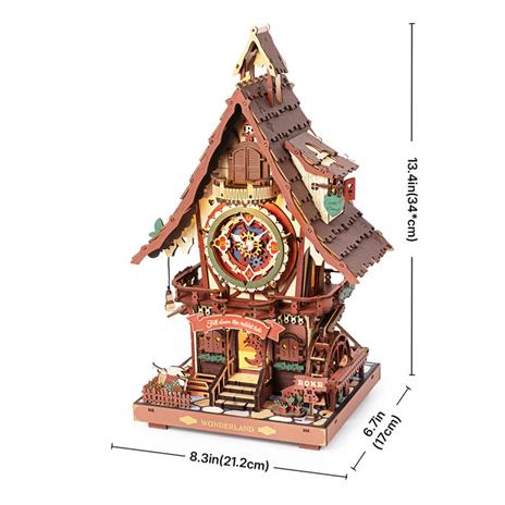 Cuckoo Clock - Orologio a cucù. Robotime - 6