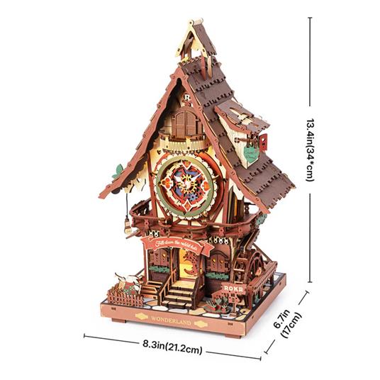 Cuckoo Clock - Orologio a cucù. Robotime - 6